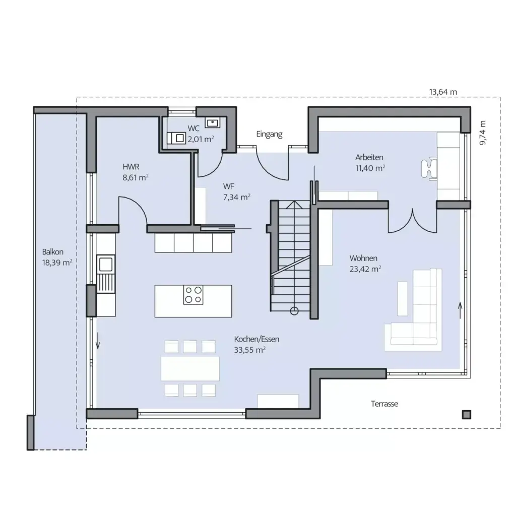 Grundriss Erdgeschoss