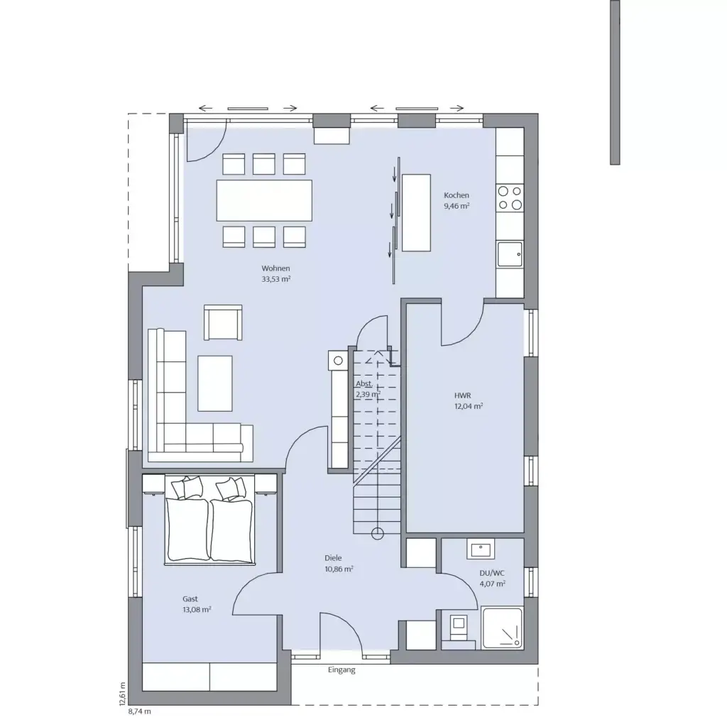 Grundriss Erdgeschoss