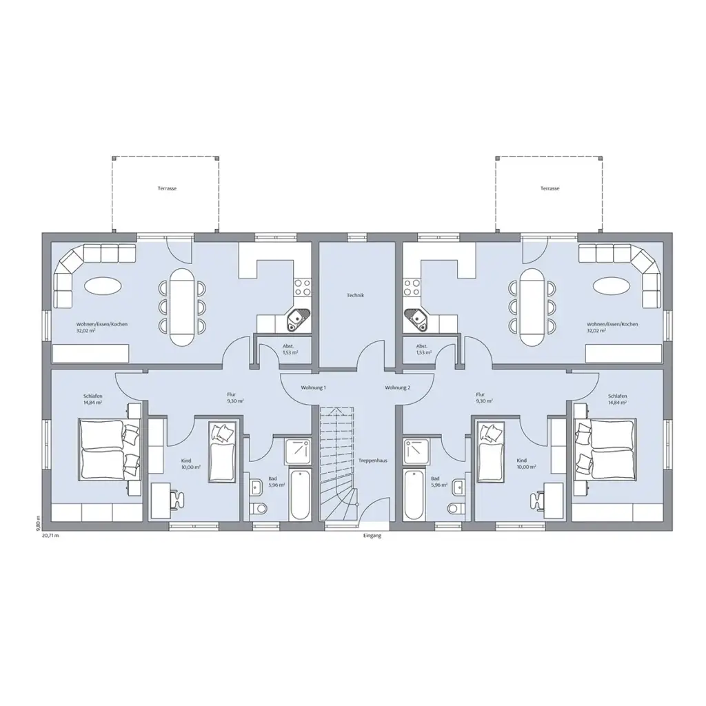 Grundriss Erdgeschoss