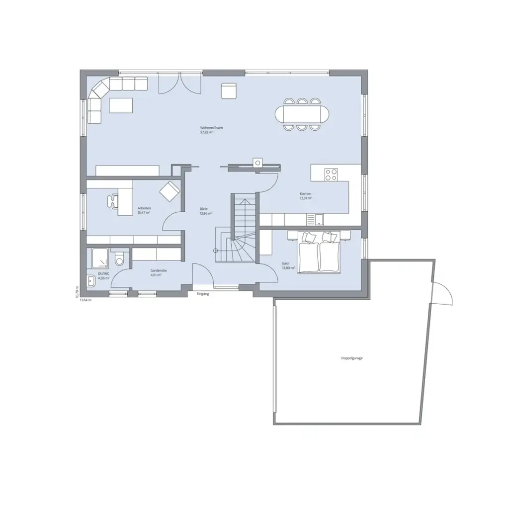 Grundriss Erdgeschoss