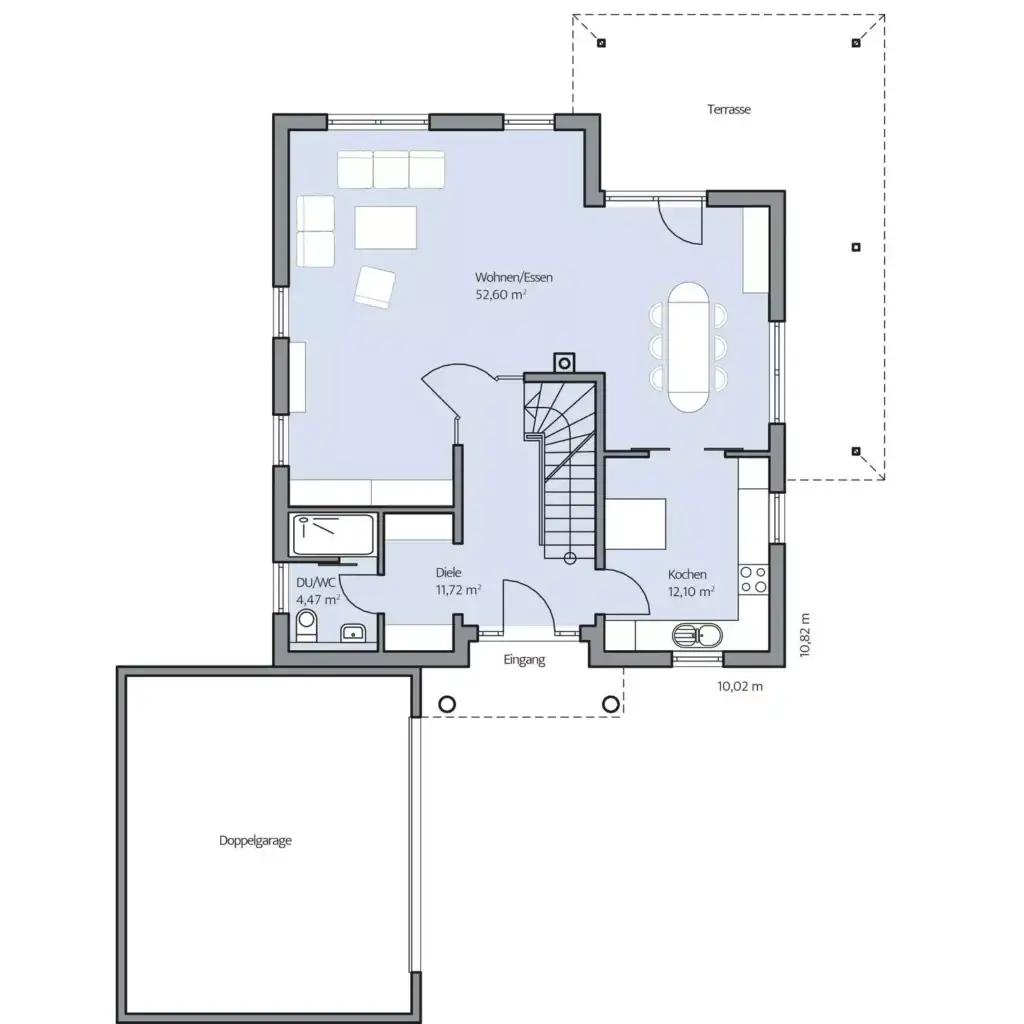 Grundriss Erdgeschoss