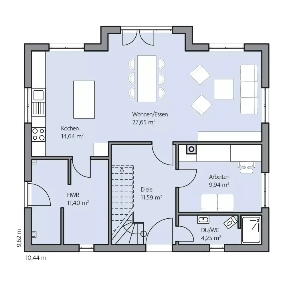 Grundriss Erdgeschoss