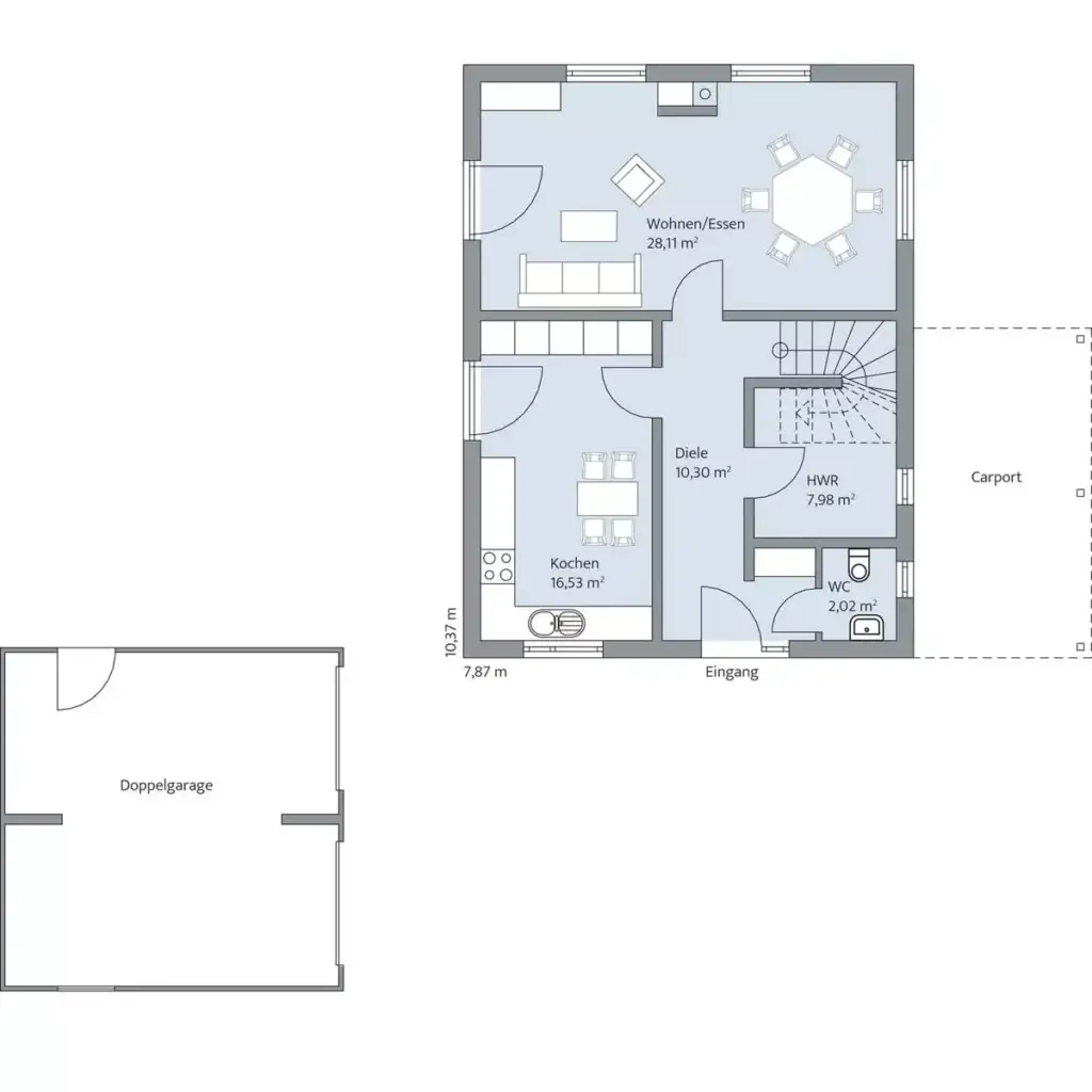 Grundriss Erdgeschoss