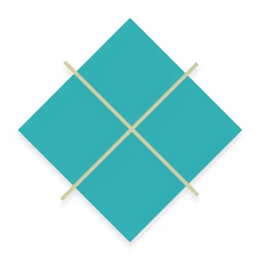 Geiger Massivbau Favicon – modernes Logo in Türkis mit diagonaler Linienstruktur