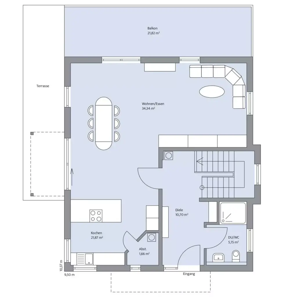 Grundriss Erdgeschoss