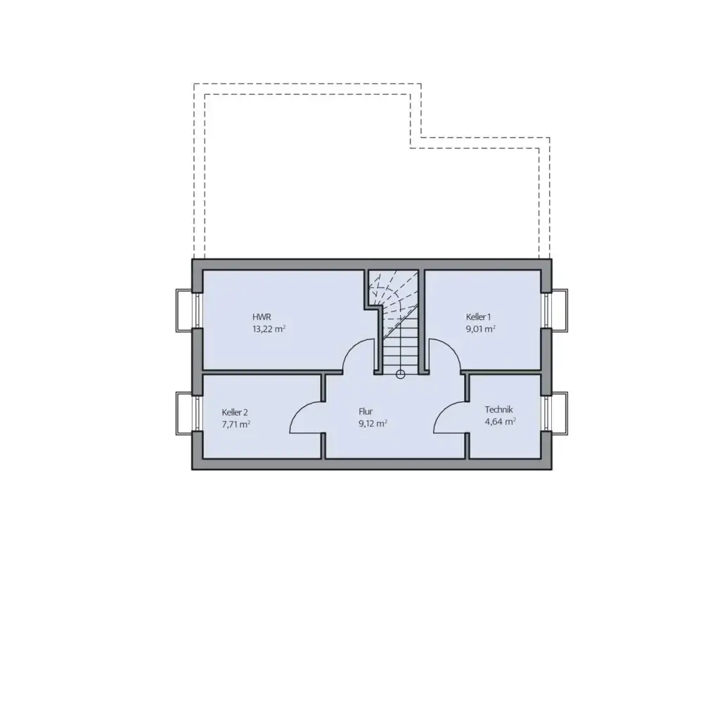 Grundriss Kellergeschoss