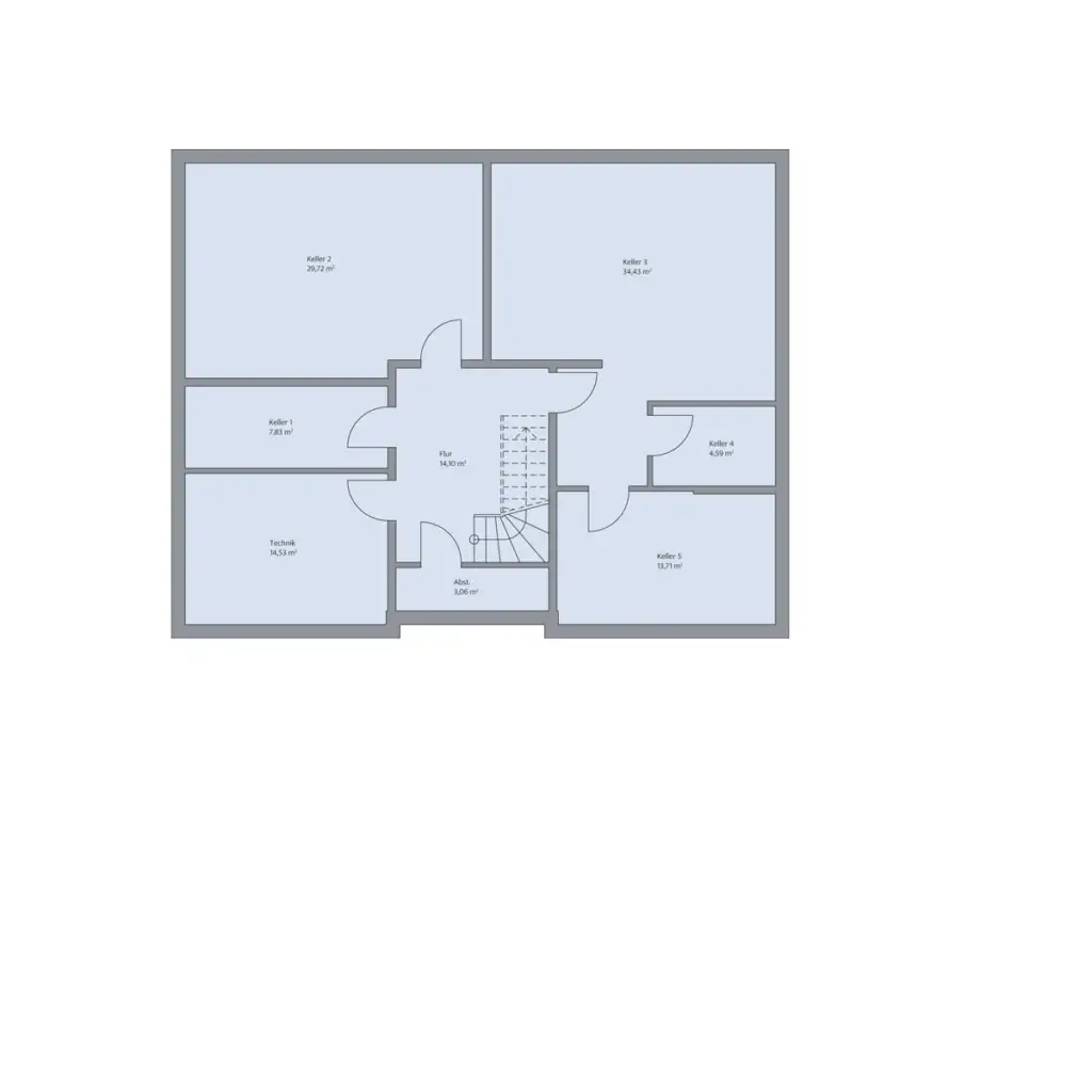 Grundriss Kellergeschoss