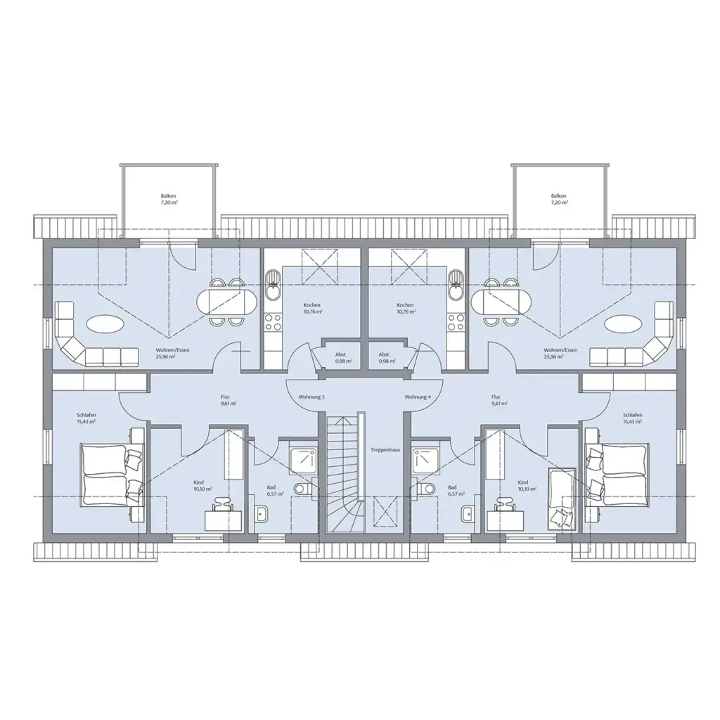 Grundriss Dachgeschoss