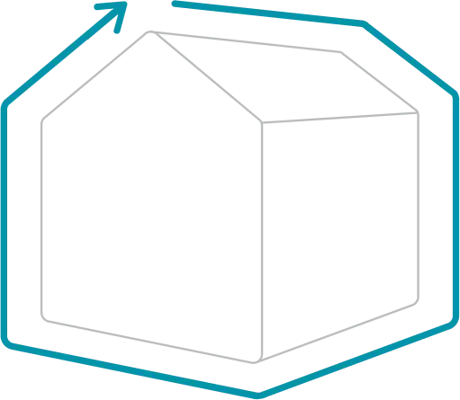 ÖkoPlus Gebäudehülle – Symbol für energieeffiziente Bauweise