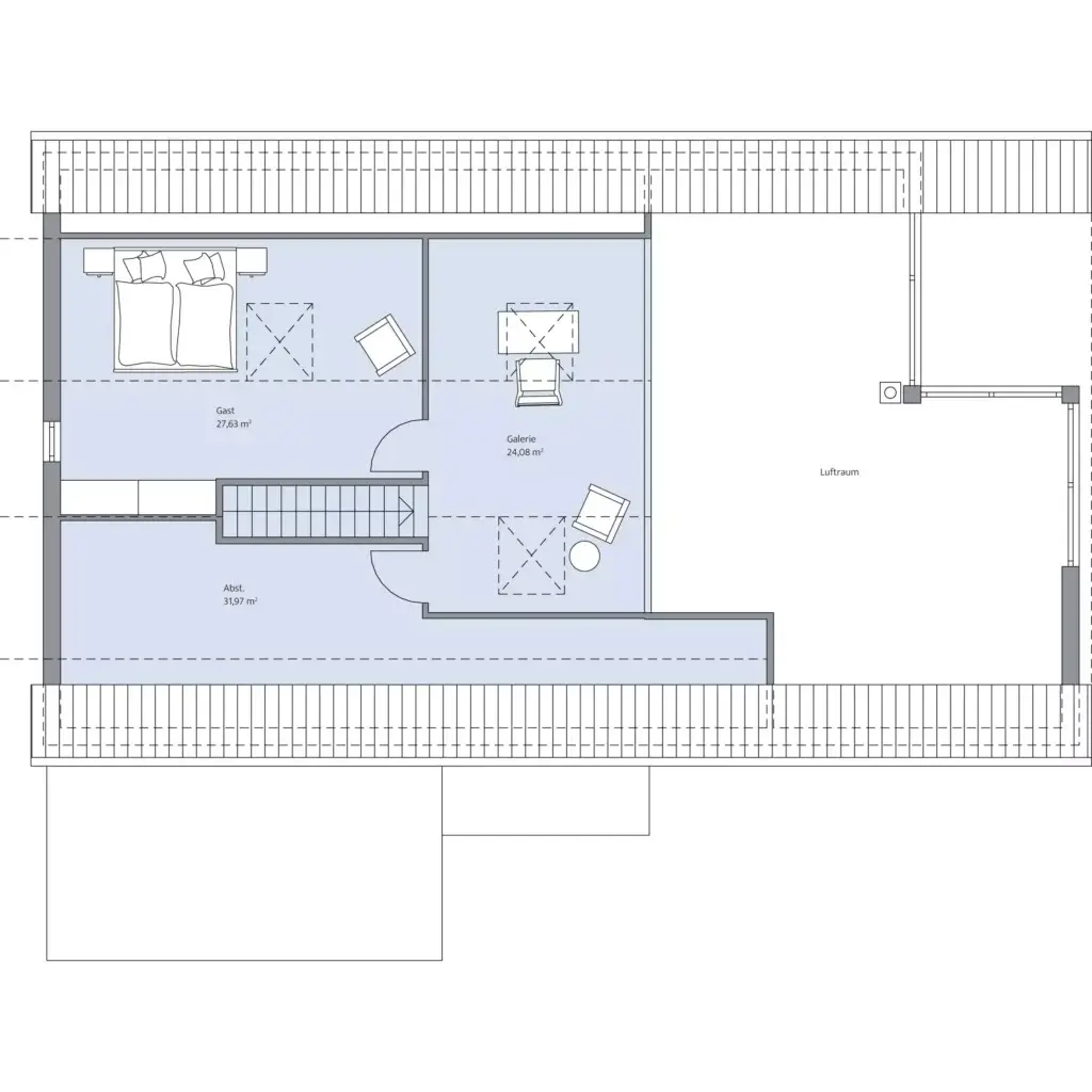 Grundriss Dachgeschoss