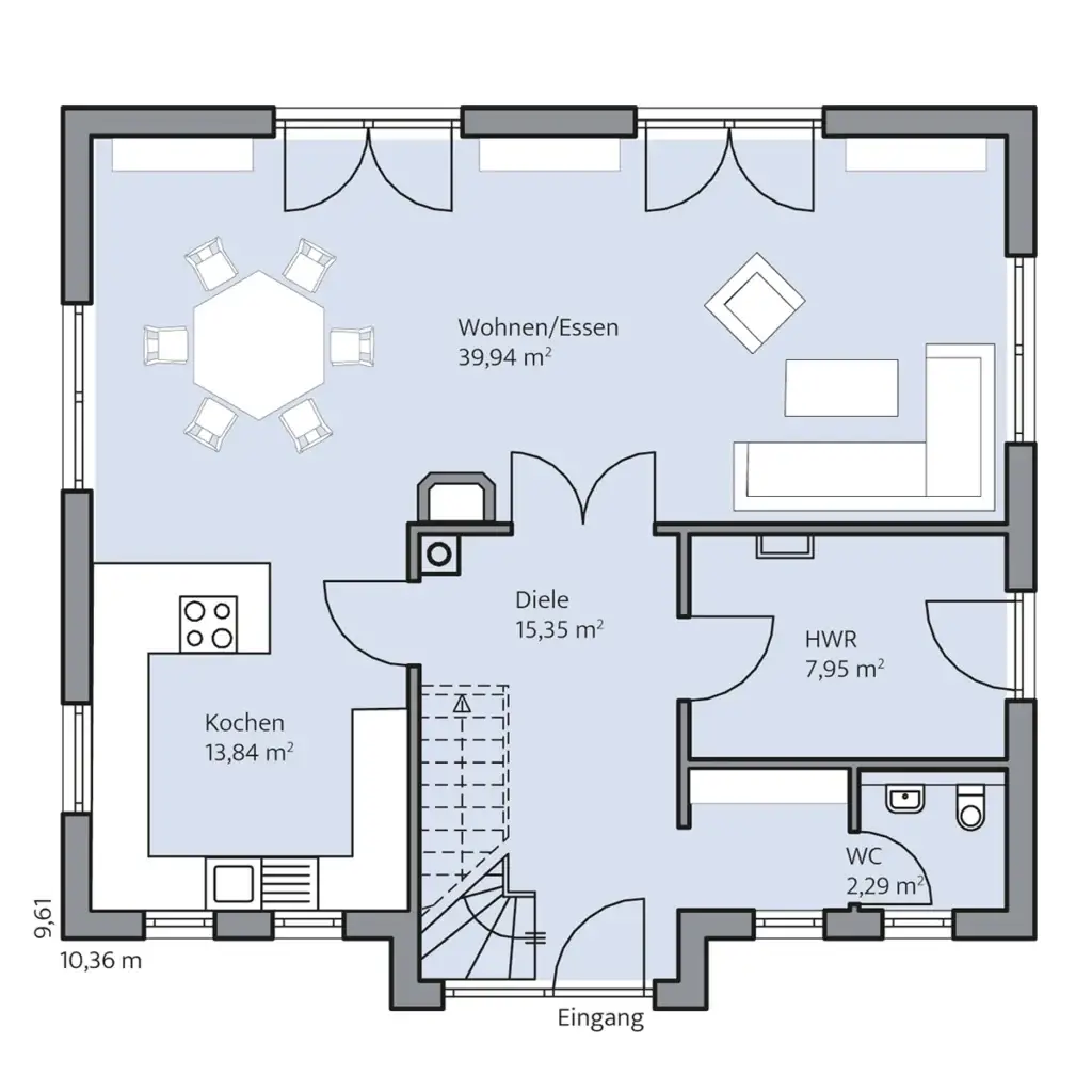 Grundriss Erdgeschoss