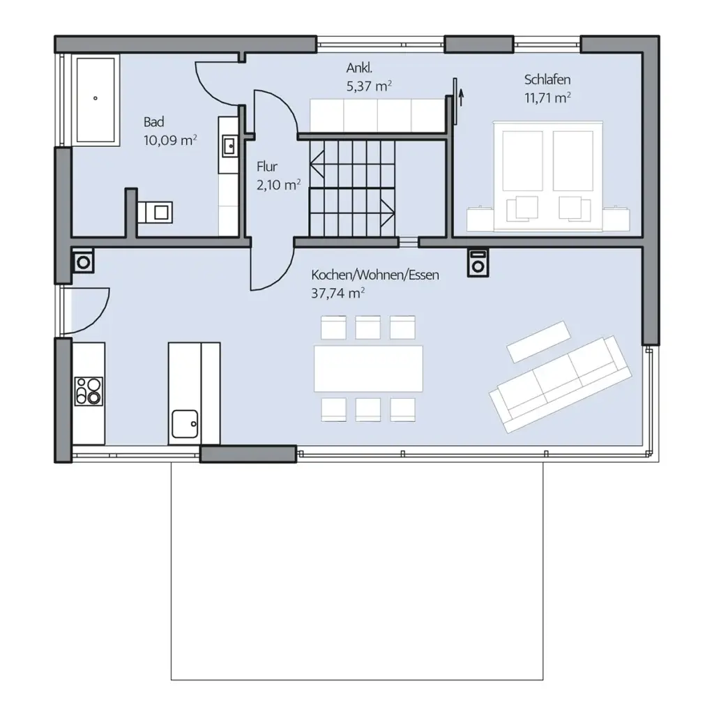 Grundriss Erdgeschoss