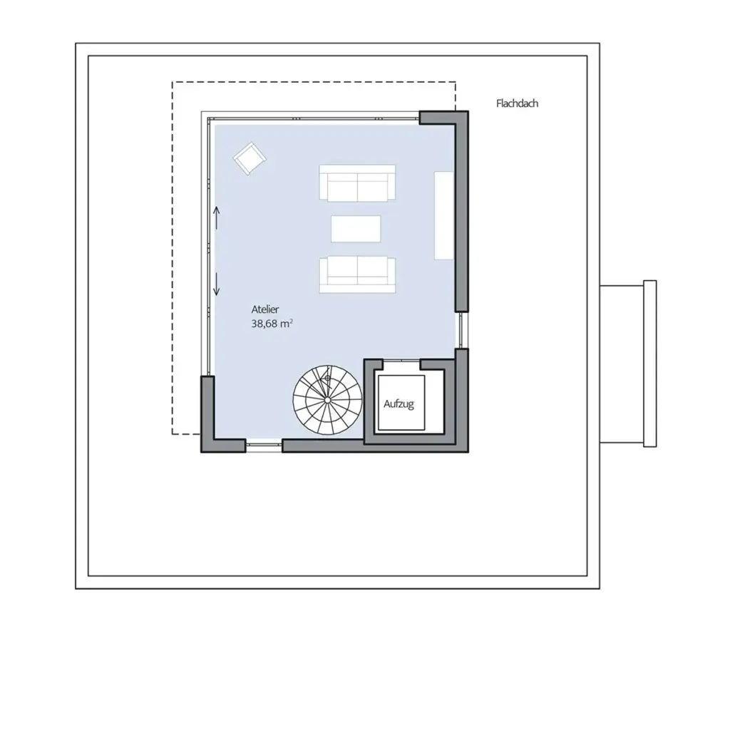Grundriss Dachgeschoss