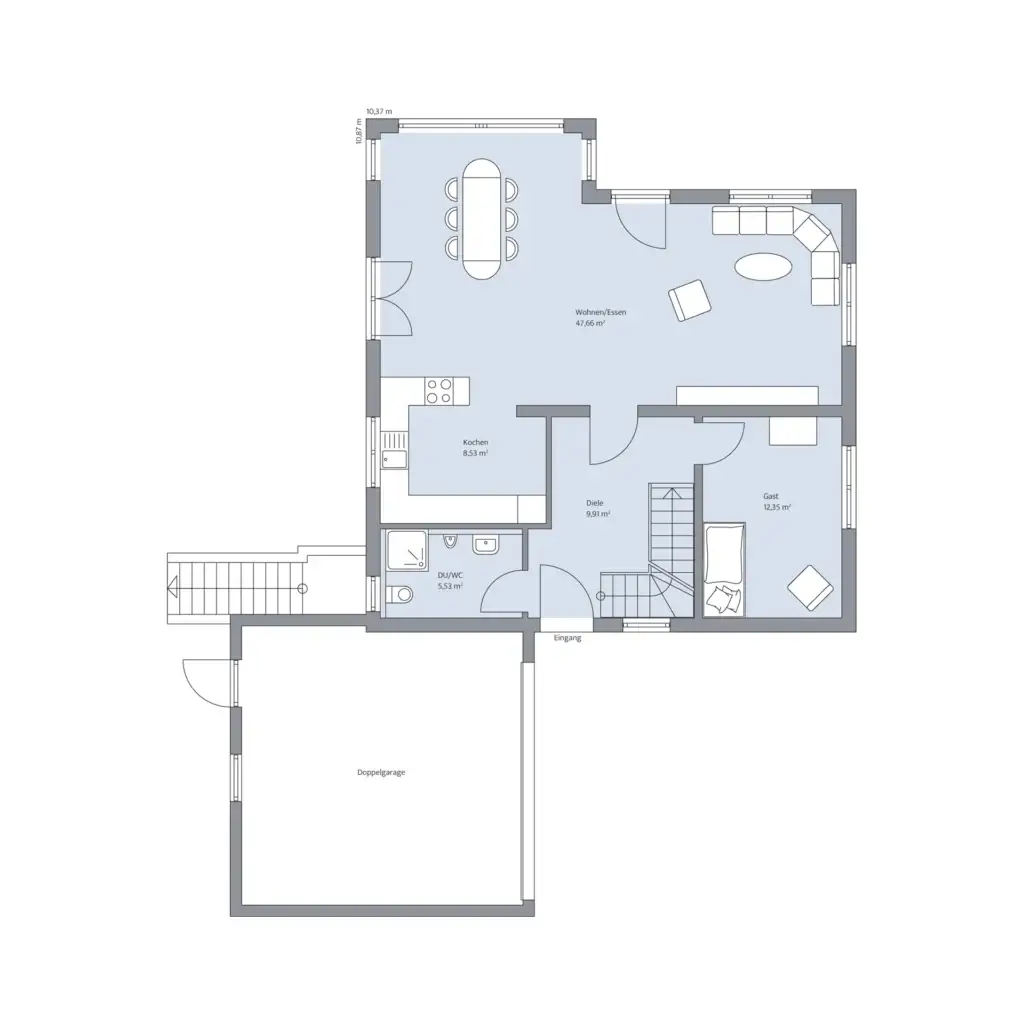 Grundriss Erdgeschoss