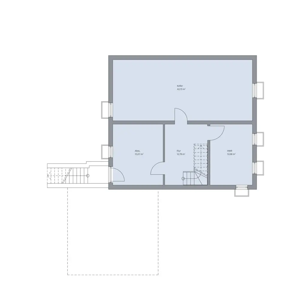 Grundriss Kellergeschoss