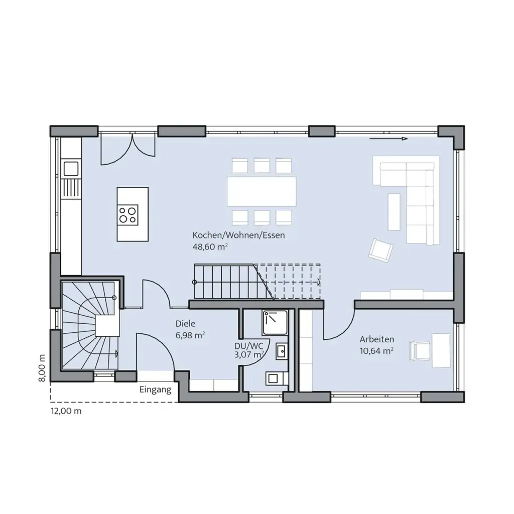 Grundriss Erdgeschoss