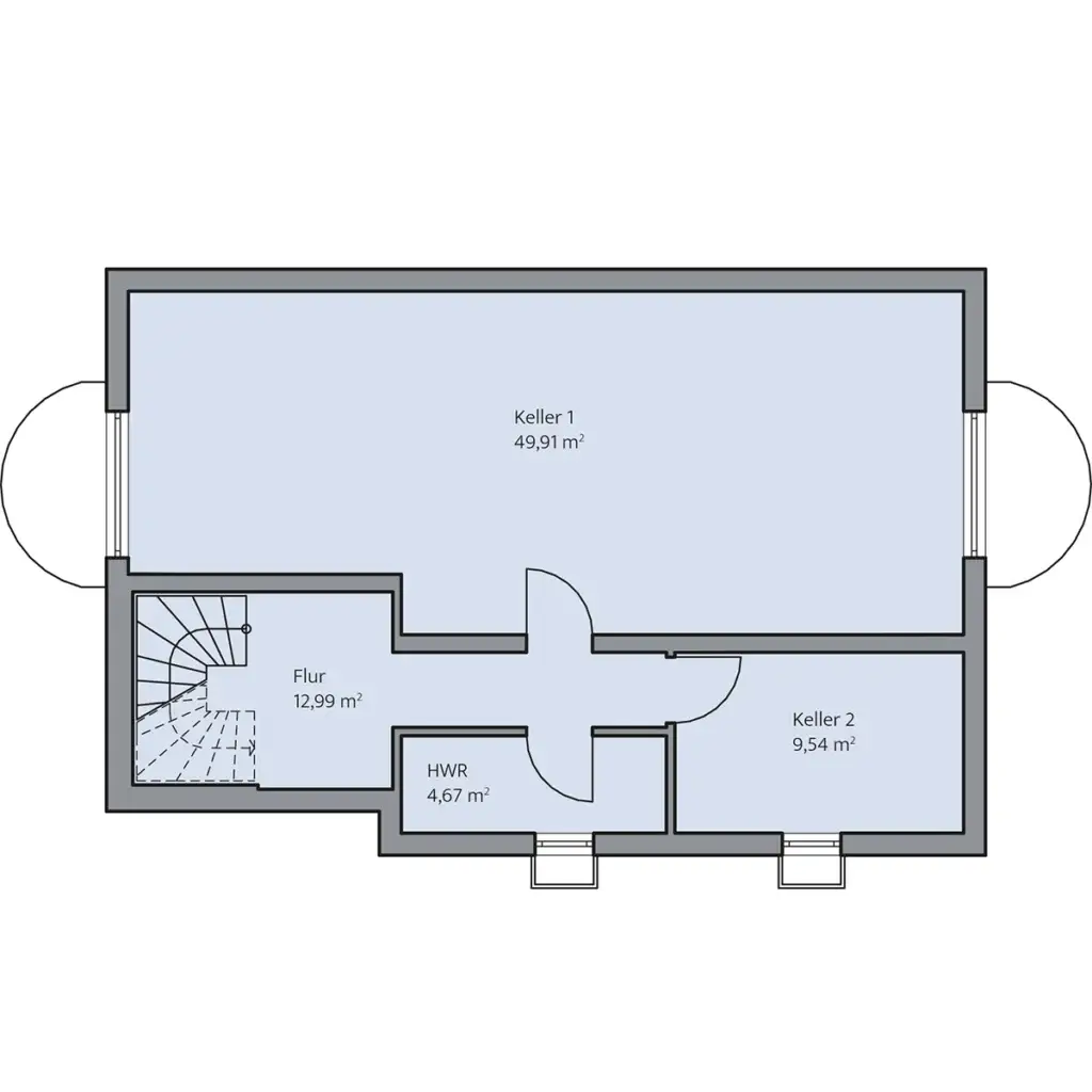 Grundriss Kellergeschoss