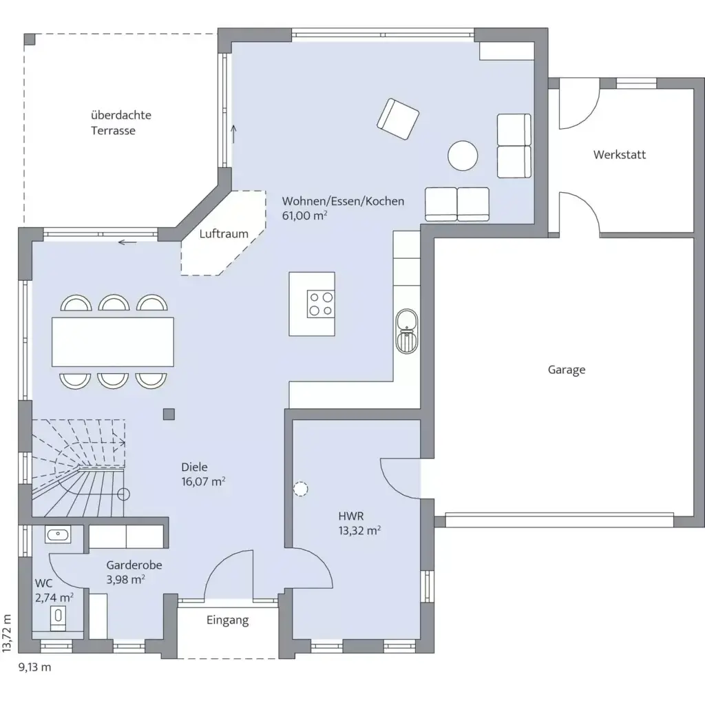 Grundriss Erdgeschoss