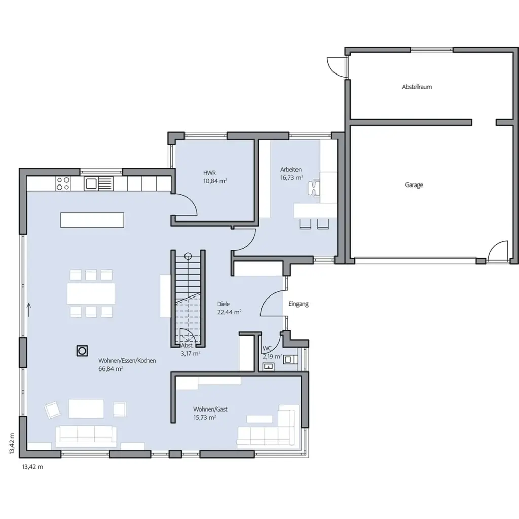 Grundriss Erdgeschoss