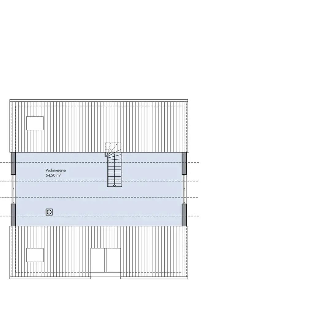 Grundriss Spitzboden