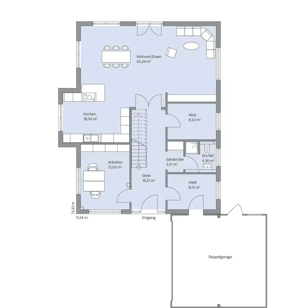 Grundriss Erdgeschoss