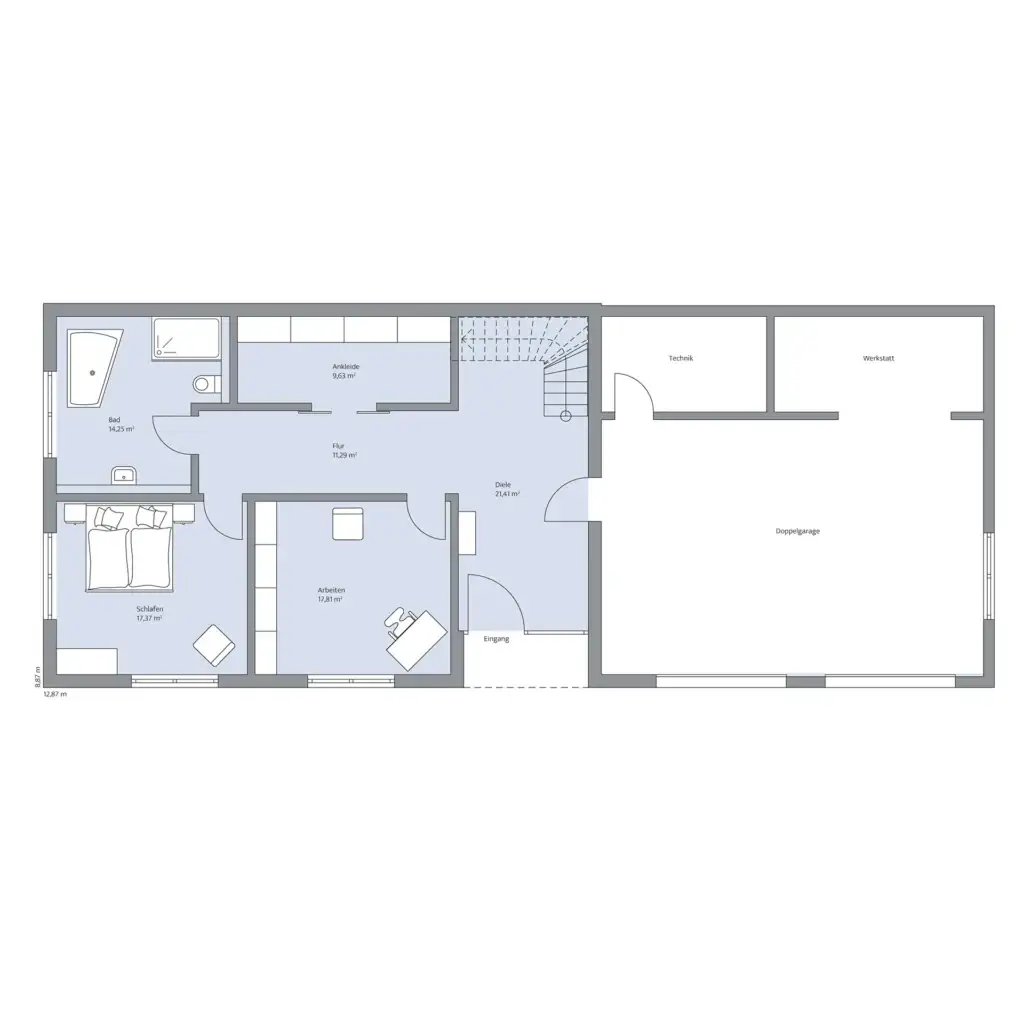 Grundriss Erdgeschoss