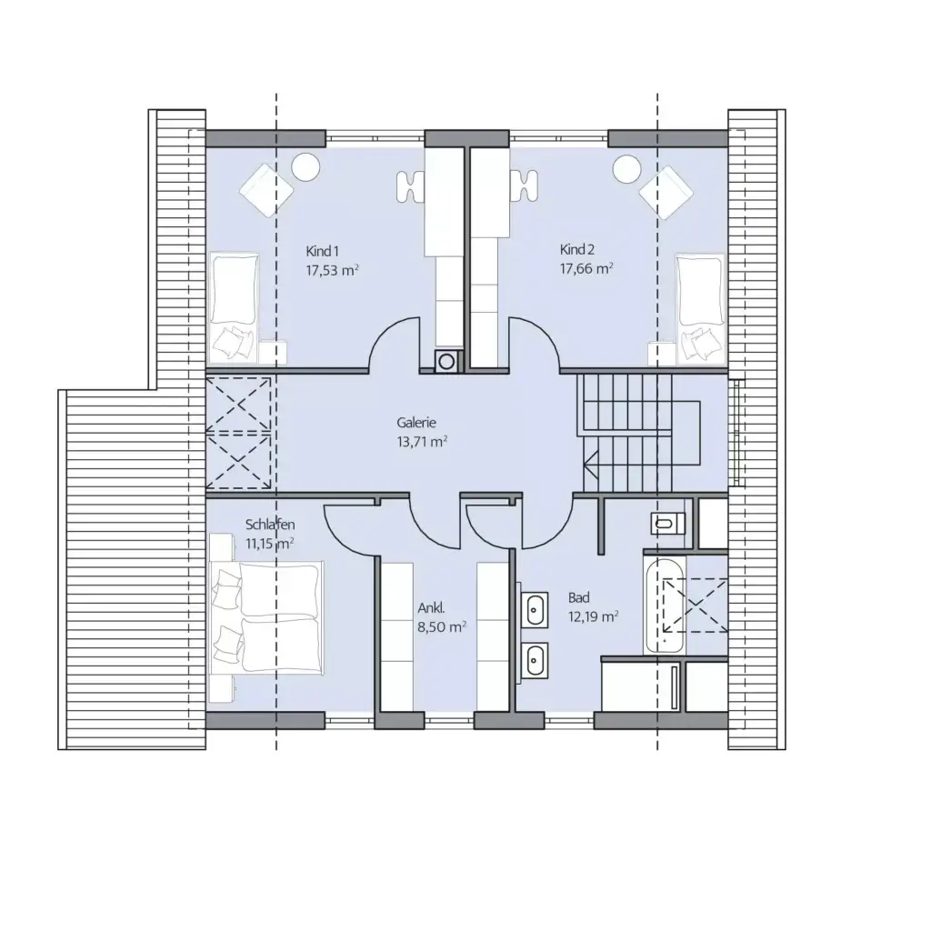 Grundriss Dachgeschoss