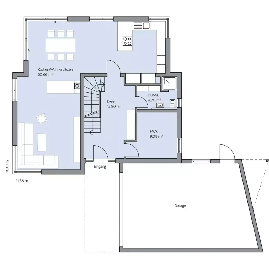 Grundriss Erdgeschoss