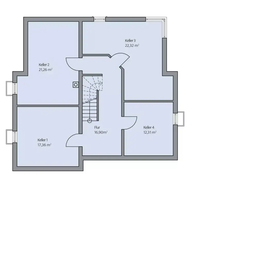 Grundriss Kellergeschoss