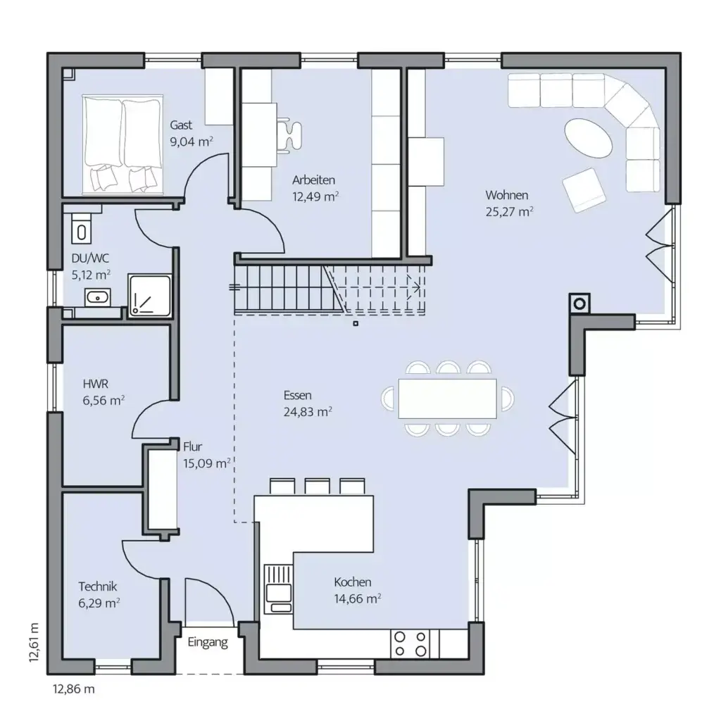 Grundriss Erdgeschoss