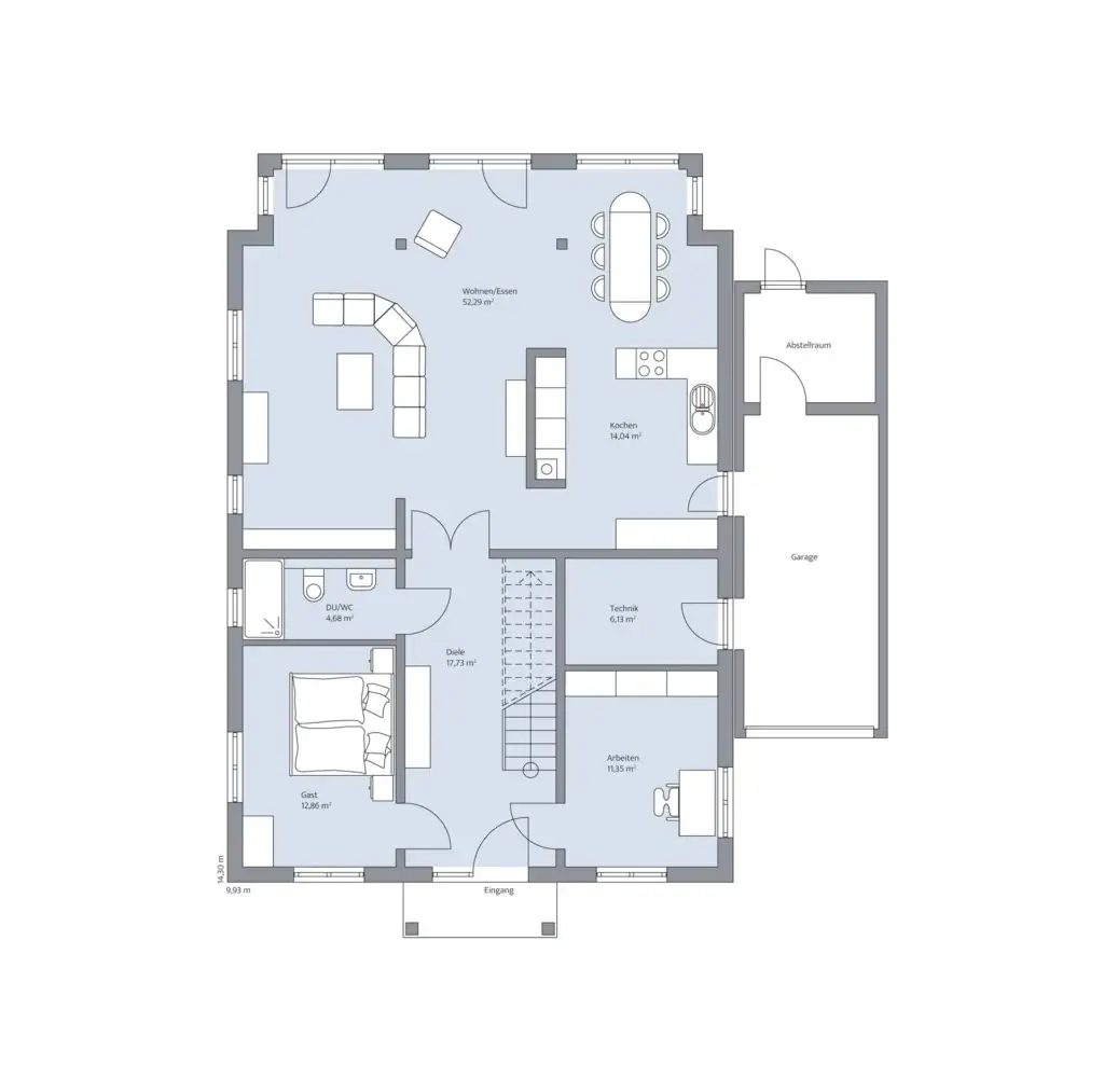 Grundriss Erdgeschoss