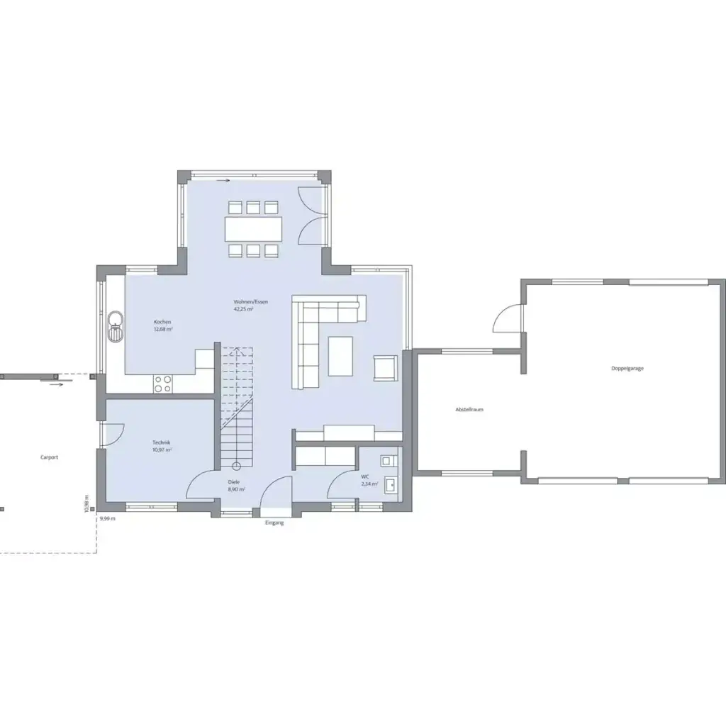 Grundriss Erdgeschoss